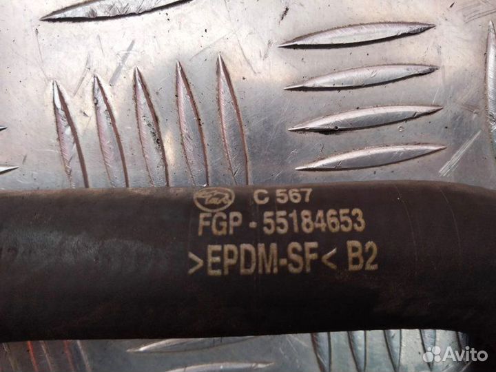 Патрубок охлаждения Fiat Doblo 1.3