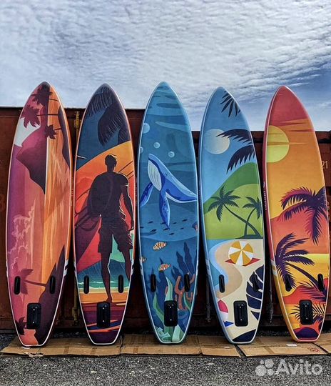 Сап борд sup board Koi Aloha Monkey