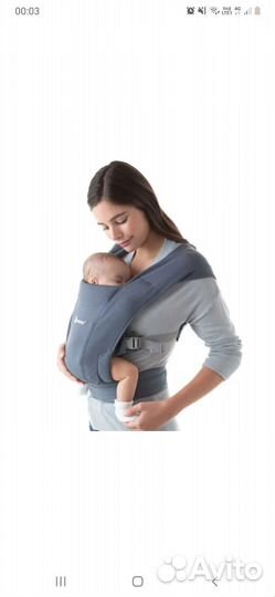 Эргорюкзак для новорожденных