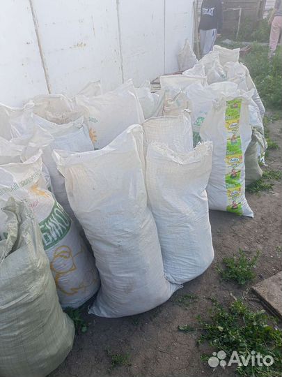 Навоз перегной в мешках