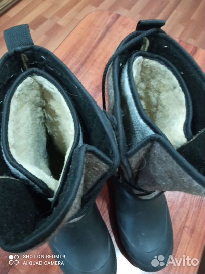 Сапоги мужские зимние