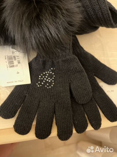 Перчатки и шарф оригинал
