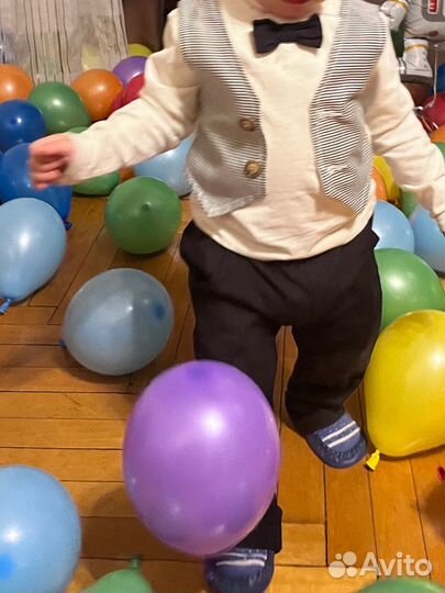 Праздничный нарядный костюм для мальчика 80