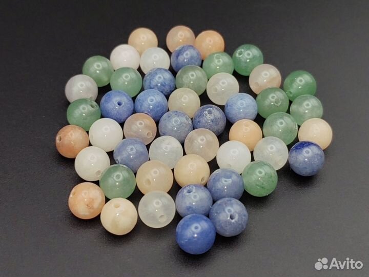 Авантюрин бусины 8 мм