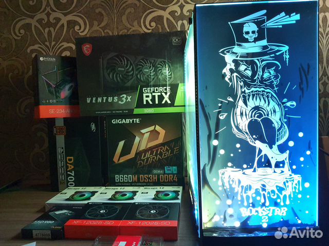 Мощный Game Max PC Rock Star2 на RTX3070+I5 12400F