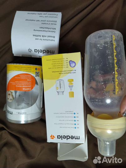 Бутылочка и смартсоска medela