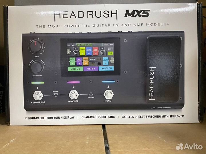 Процессор HeadRush MX5 (черный)