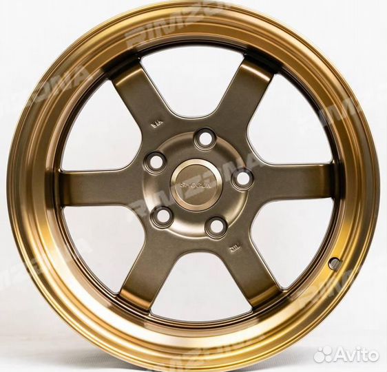 Литой диск rays R17 5x100