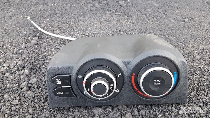 Блок управления отопителем kia rio 3