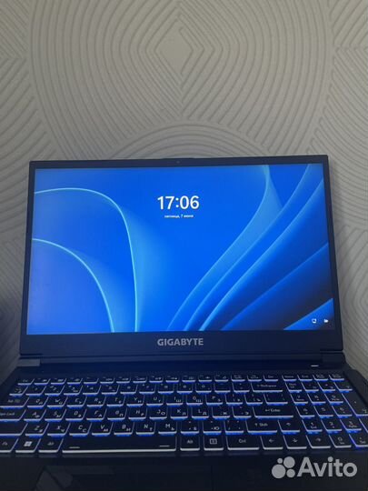 Игровой ноутбук gigabyte G5 MF