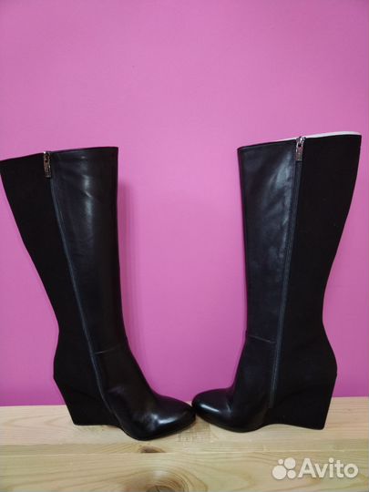 Сапоги новые люкс из натуральной кожи Albano