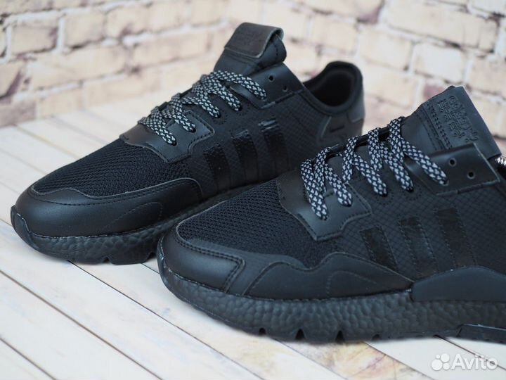 Кроссовки adidas Nite Jogger черные 41 45