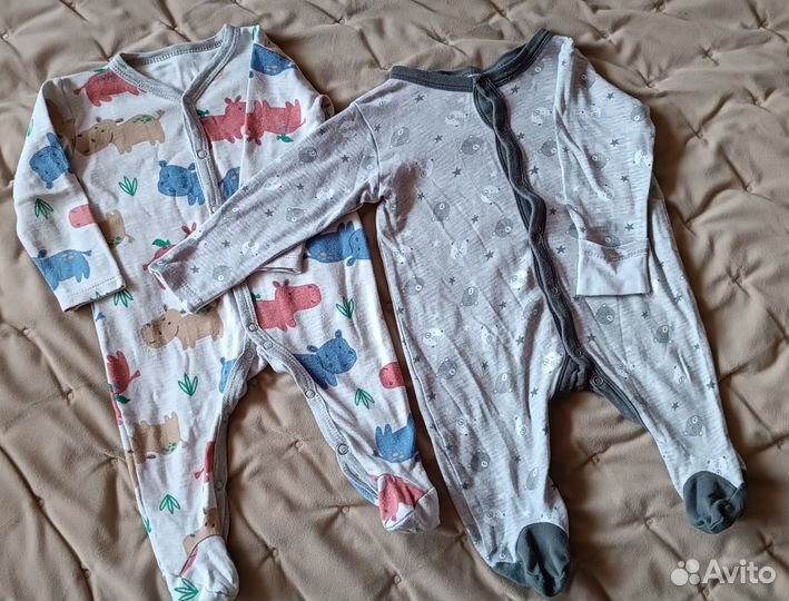 Вещи пакетом на мальчика от 0 до 3х месяцев