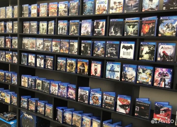 Игры PS4 прокат аренда trade-IN