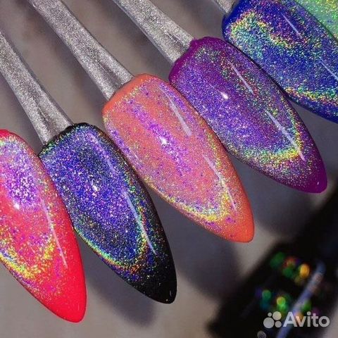 Starlet, Гель-лак «Кошачий глаз» с эффектом призмы