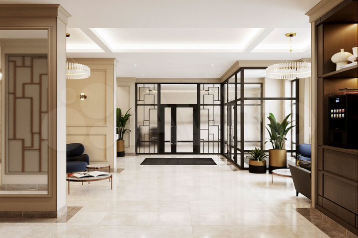 2-к. квартира, 77,1 м², 12/13 эт.