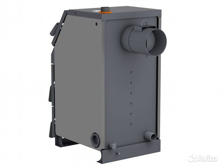 Котел твердотопливный Zota Тополь-вк 32кВт дымоход