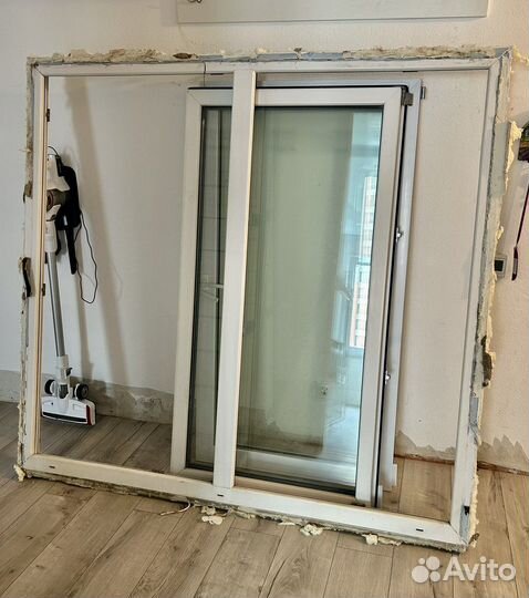 Пластиковые окна бу 1740х1610