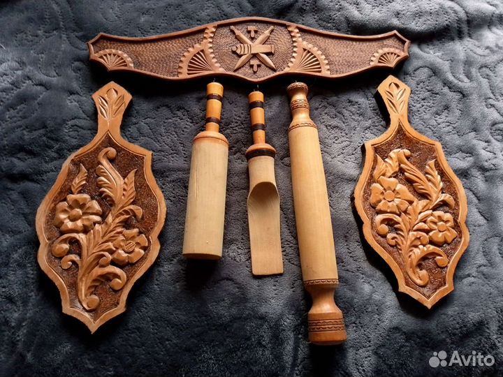 Доска разделочная резная