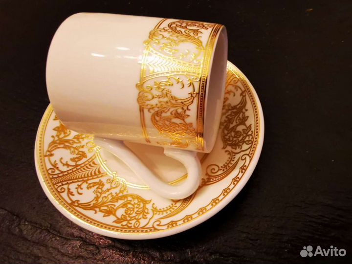 Сервиз кофейный 6 персон подарок новый