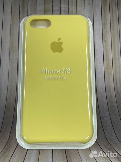 Чехол накладка для iPhone 7 / 8 / SE 2020 Желтый