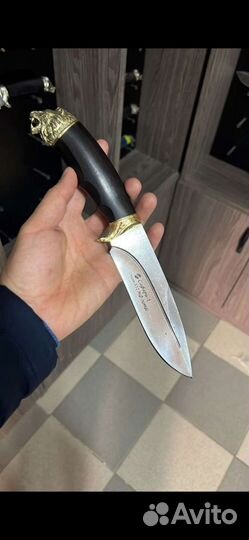 Нож складной ручной работы