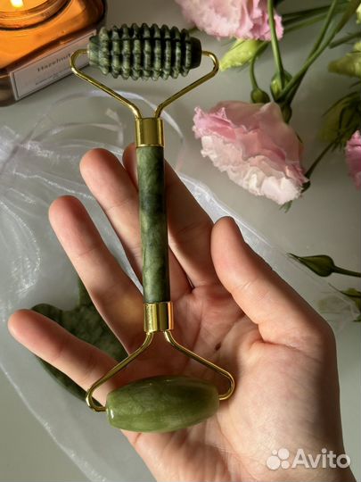 Гуаша для лица из Нефрита