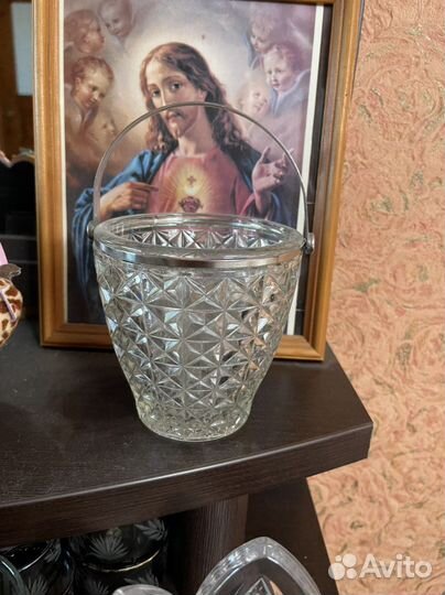 Хрустальная ваза