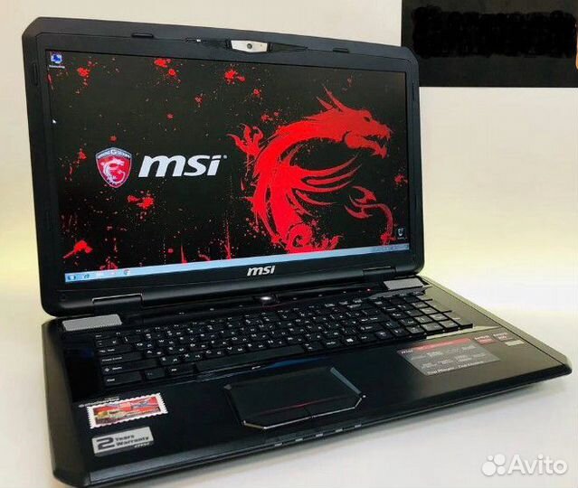 MSI GX70 Destroyer 17 IPS R9 M290X A10-5750M 12GB