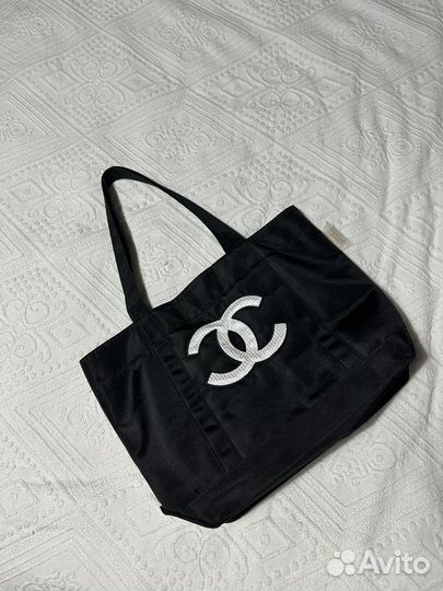 Пляжная сумка тоут chanel precision bag