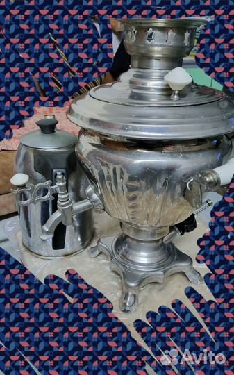 Самовар электрический и чайник СССР