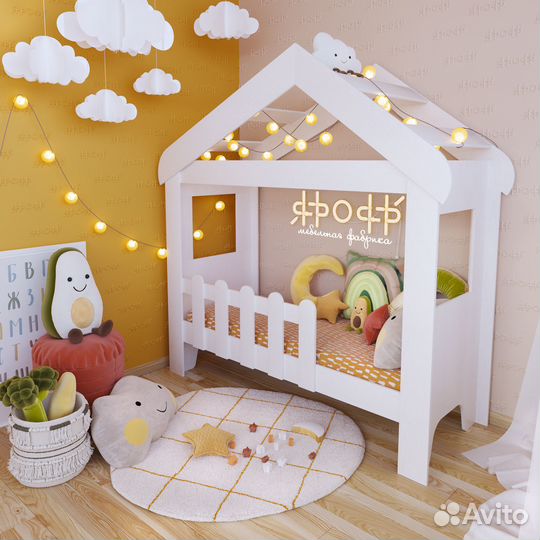 Детская кровать домик