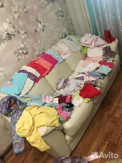 Одежда пакетом для девочки 86 92