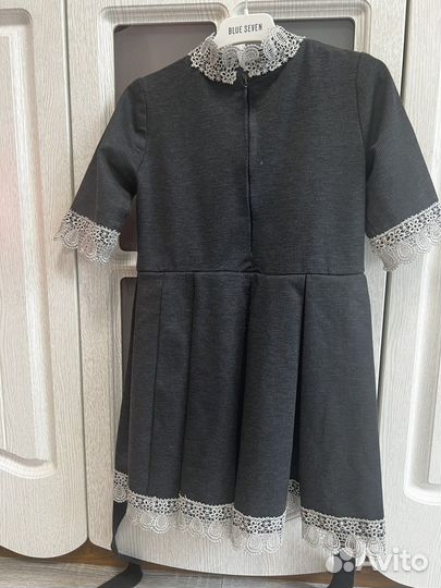 Школьная форма для девочки 128 134 серая
