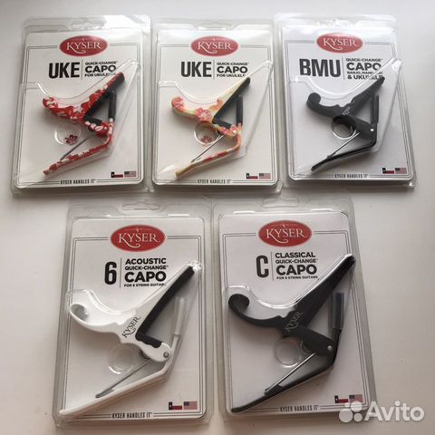 Каподастр kyser для гитары, укулеле, банджо