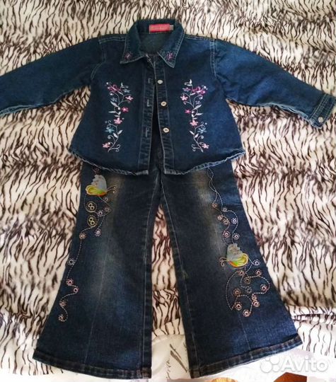 Джинсовый комплект