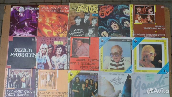 Своя коллекция грампластинок и CD