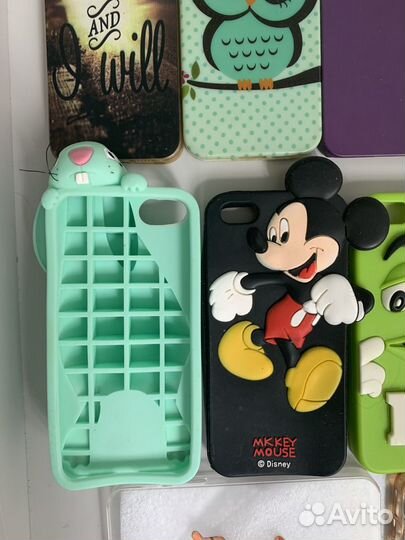 18 чехлов на айфон 5, 5s,se, цена за все