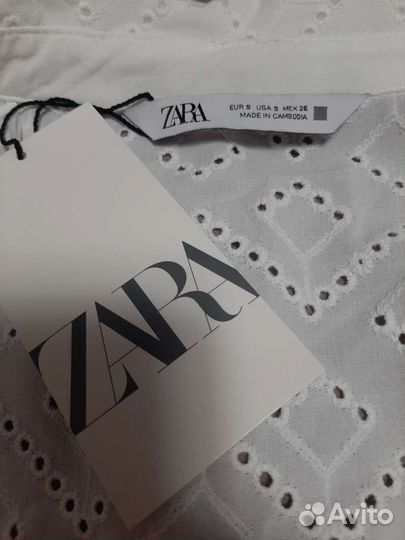 Рубашка zara оригинал новая