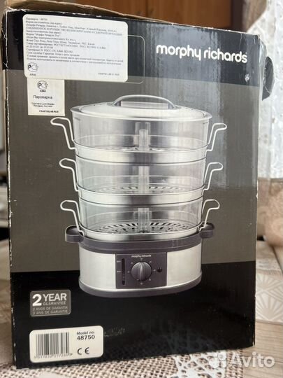 Пароварка Morphy Richards 48750