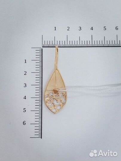 Золотые серьги