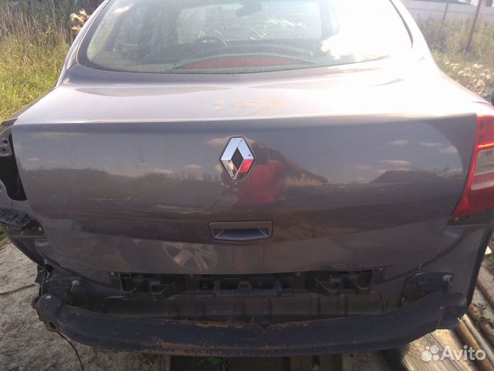 Крышка багажника Рено Меган 2 седан