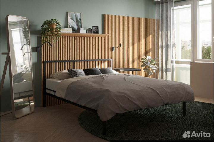 Кровать двухспальная 140 200