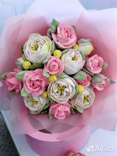 Букет из зефира