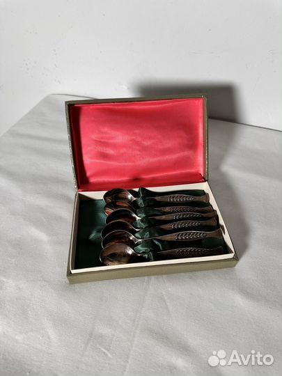 Набор чайных (кофейных) ложек мельхиор СССР