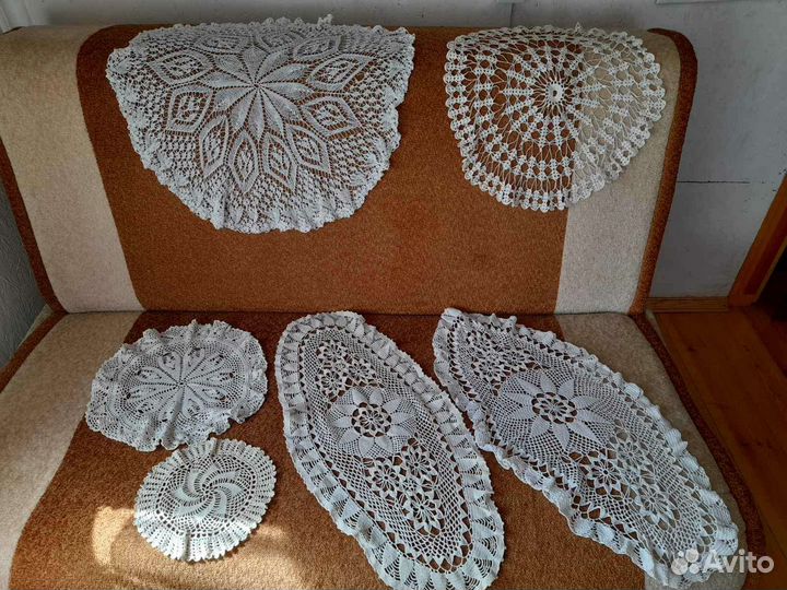 Салфетки крючкотворные