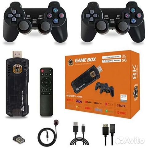 Приставка Game Box 8K 10000 игр + Android TV