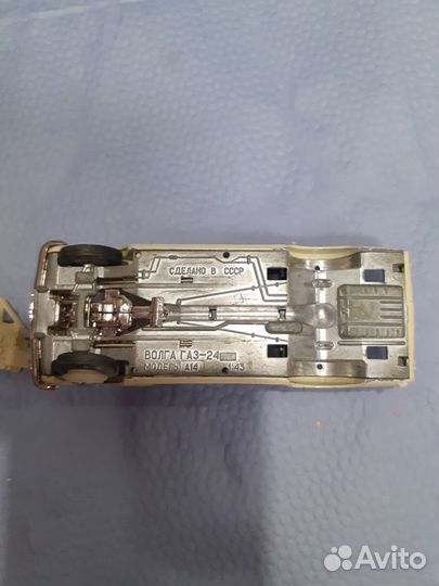 Модель автомобиля волга СССР