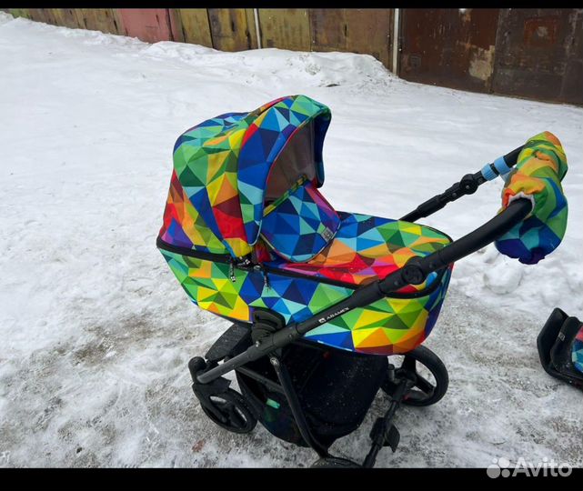 Коляска 2 в 1 adamex reggio
