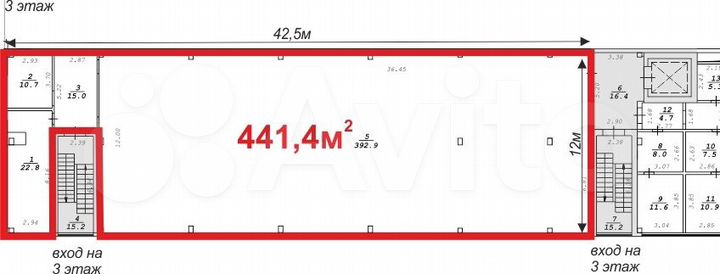Свободного назначения, 453.3 м²